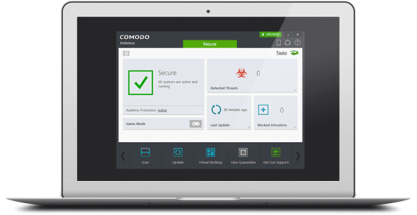 Comodo Free Antivirus 스크린샷