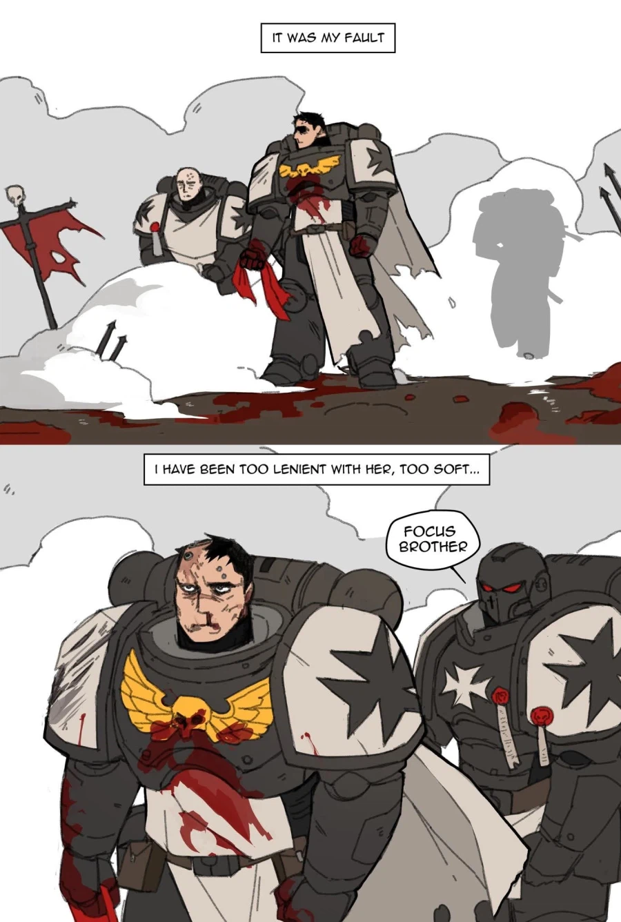 미번역)플라토닉 연애하는 수녀님과 워해머 마린 만화_8.webp